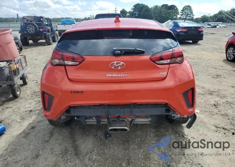 2020 Hyundai Veloster Base from USA, damaged, VIN KMHTG6AFXLU027939